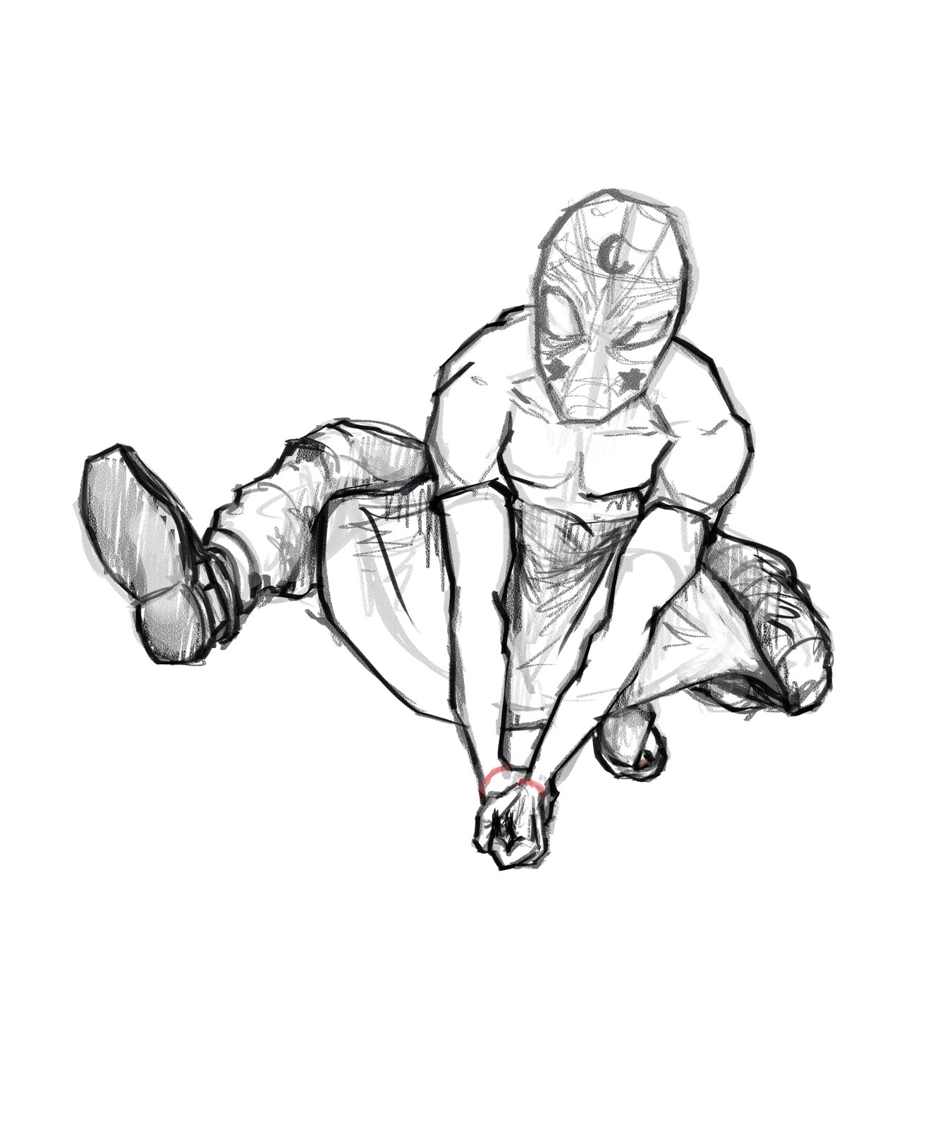 Illustration 15 sketch process