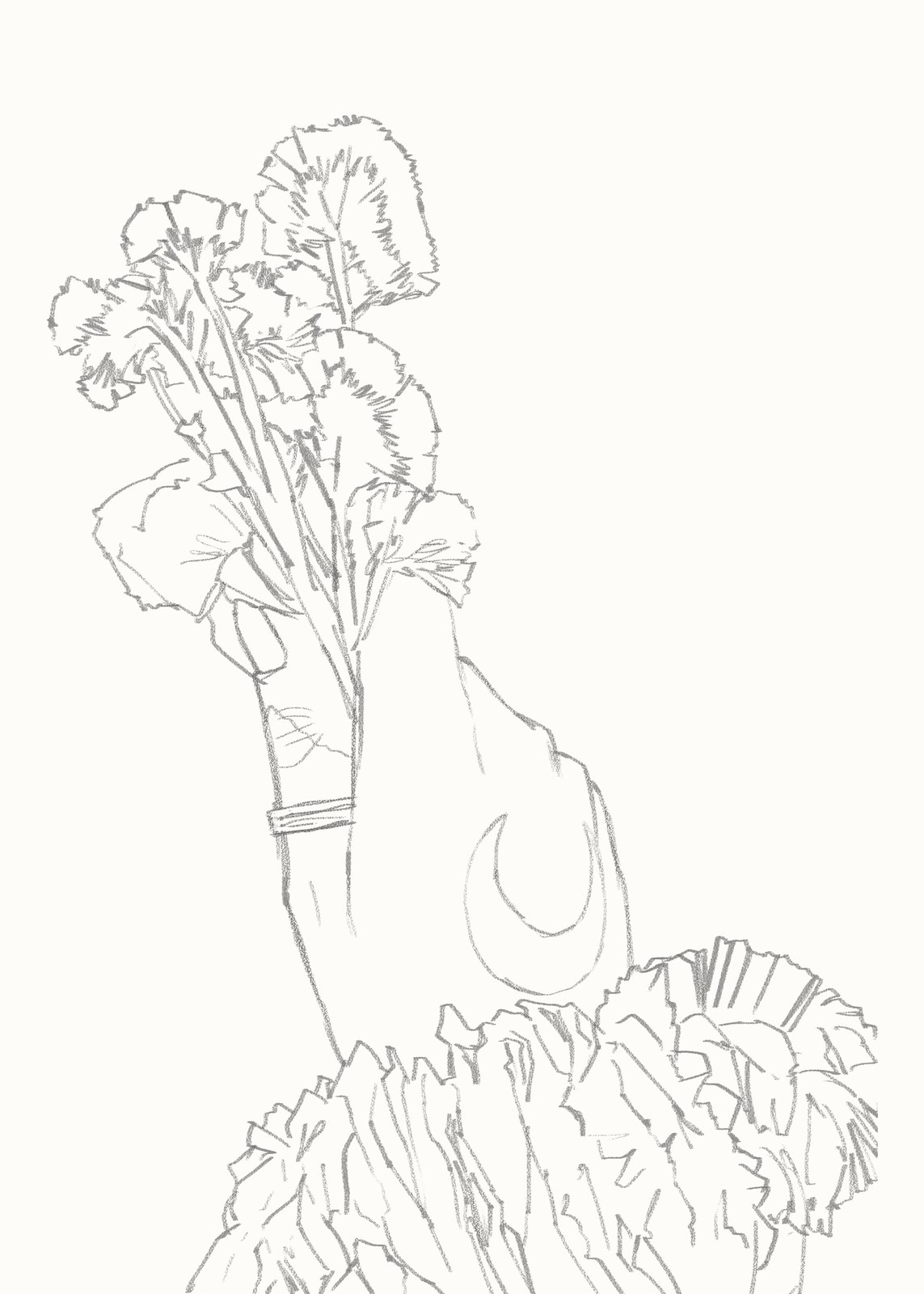 Illustration 23 sketch process